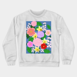 Bouquet of Flowers Crewneck Sweatshirt